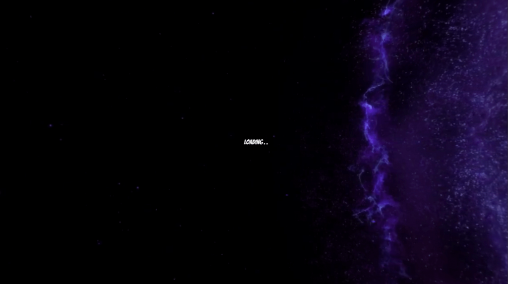 Loading page between 2 environment changes (screen not made in VR)