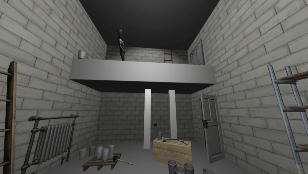 Reproduction of the hazard situation in 3D