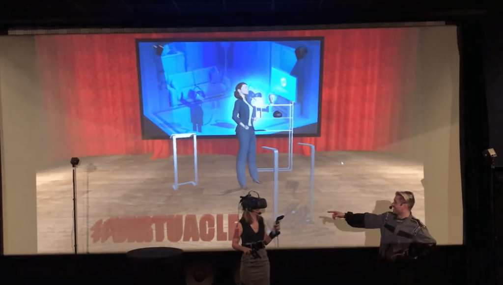 Virtual Show (Played by 2 actors)