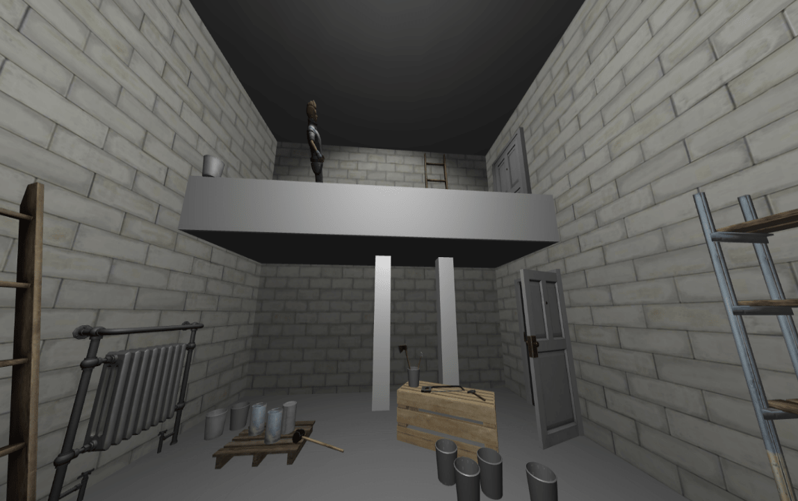 Reproduction of the hazard situation in 3D