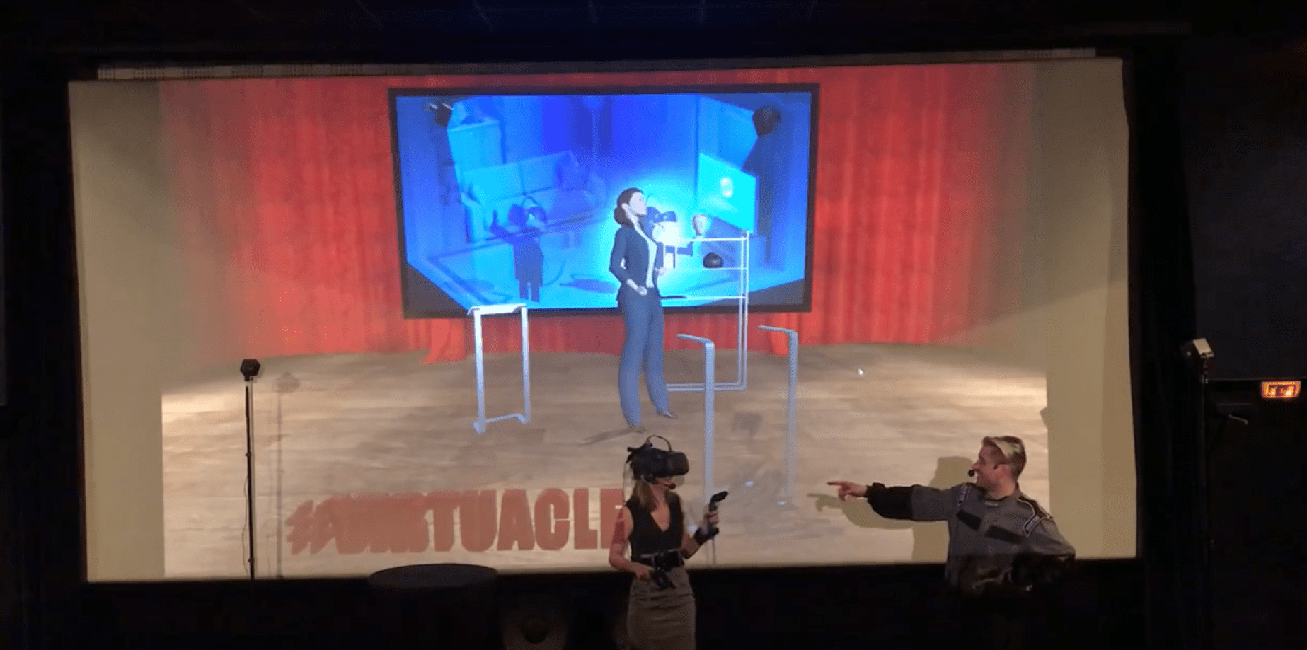 Virtual Show (Played by 2 actors)